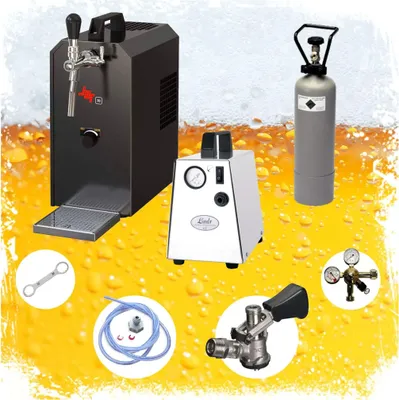 Immagine prodotto di Set completo - Spillatore birra - JET 30, dispenser birra, macchina per birra 1-linea, 35 litri/h, KEG: Type M