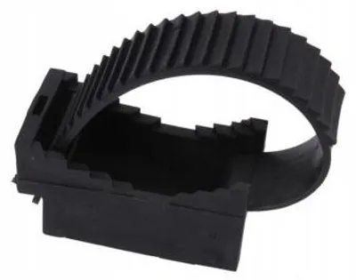 Produktbild von Schwarze Streifenhalterung UP 30 UV 50 Stück 12.122 Elektro-Plast