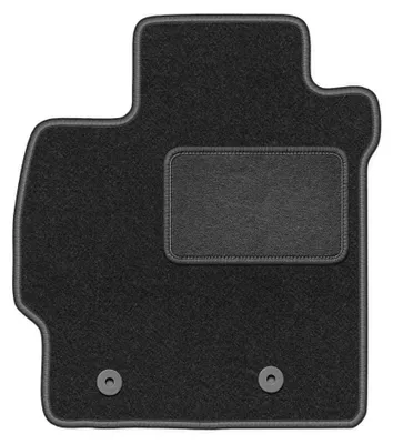 Produktbild von Fahrermatte Velours für Toyota Auris I 2006-2013 (Schrägheck) – 1-tlg, Graphit, passgenau – Wielganizator LUX