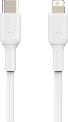 Image de Belkin BOOST Charge Lightning vers câble USB-C 2m blanc CAA003bt2MWH