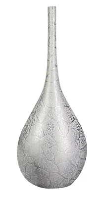 Obrázok produktu pre Dekoratívna váza (11x23x54cm), strieborná