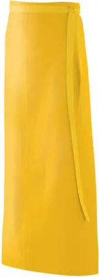 Produktbild von Bistroschürze B 100 x L 100 cm, gelb : gelb : 65% Polyester 35%Baumwolle 220 g/m²