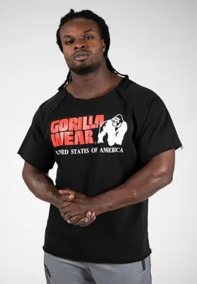 Produktbild von Gorilla Wear Classic Workout Top Schwarz S/M