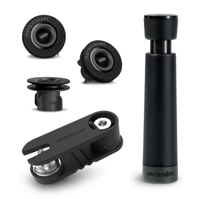 Produktbild von Airtender Vakuum-Pack (schwarz,spülmaschinenfest,wiederverwendbar,BPA-BPS-frei)