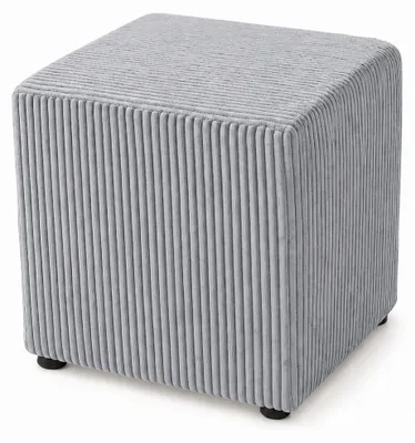 Produktbild von Hocker aus massiver Esche, 40x40x40 cm, als Sitzhocker, Fußhocker und Beistelltisch