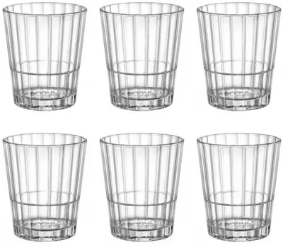 Produktbild von Bormioli Rocco Cocktailgläser / Whiskeygläser / Wassergläser Oxford - 370 ml - 6 Stück