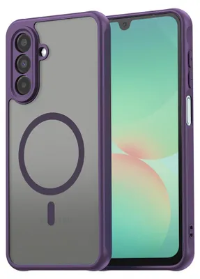 Zdjęcie produktu dla Etui ochronne Techsuit HaloFrost II MagSafe do telefonu Samsung Galaxy A26 5G - fioletowe