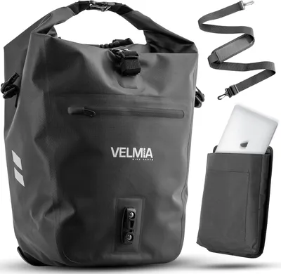 Productafbeelding van Fietstas bagagedrager - 100% waterdicht - Met handvat