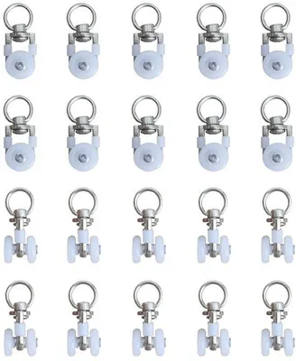 Image de 20 roulettes métalliques pour volets roulants