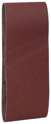 Produktbild von Schleifband-Set für Bandschleifer, rote Qualität K=80, 100 x 560 mm, 3-tlg.