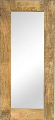 Obrázok produktu pre Zrkadlo masívne mangovníkové drevo 50x110 cm