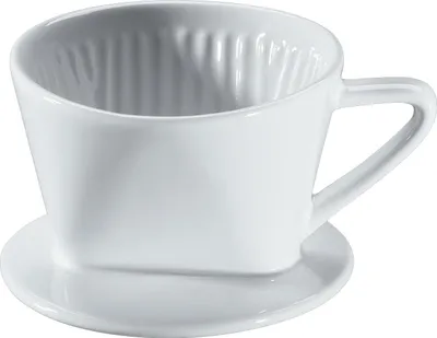 Obrázok produktu pre Cilio 105544, Pohár, Kávový filter na opakované použitie, Keramický, Biela, 70 mm, 340 g