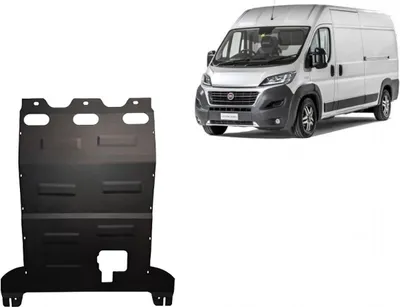 Immagine prodotto di Protezione antincastro in acciaio per motore Fiat Ducato