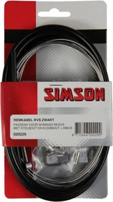 Produktbild von Simson Bremszugsatz Shimano Nexus Rollerbrake schwarz