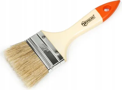 Zdjęcie produktu dla Pędzel płaski malarski STANDART mieszane włosie 6.3 cm Polax