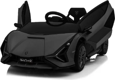 Produktbild von Elektro Kinderauto "Lamborghini Sian" - lizenziert - 12V Akku, 2 Motoren- 2,4Ghz Fernsteuerung, MP3, Ledersitz+EVA-Schwarz