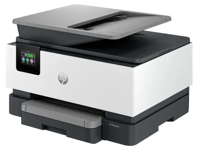 Imagen del producto de Impresora HP OfficeJet Pro 9120, color, impresión térmica, impresión a color, 4800 x 1200 DPI, formato A4, impresión directa, color gris