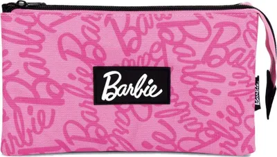 Immagine prodotto di Barbie Astuccio triplo 21x11x3,5 cm Rosa Uomo Rosa Taglia unica