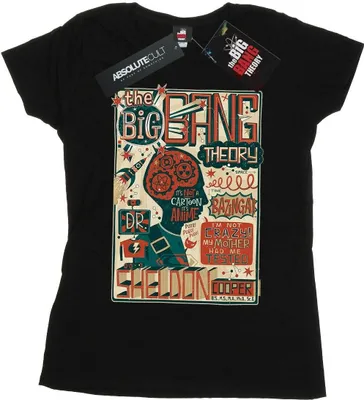 Produktbild von Big Bang Theory - T-Shirt für Damen BI9442 (L) (Schwarz)