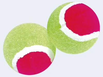 Produktbild von 2 Klettbälle 5cm bunt