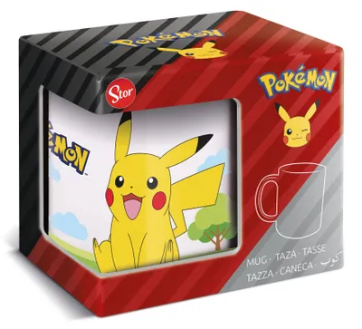 Produktbild von Offizielle Pokémon Pikachu Keramik-Tasse, 325 ml