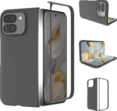 Produktbild von Mobigear Colors Google Pixel 10 Pro Fold Hülle Hardcase Backcover - Schwarz