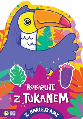 Obrázek produktu pro Kniha Vybarvuji s tukanem