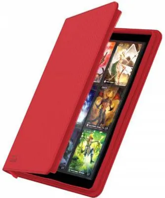Zdjęcie produktu dla Ultimate Guard Zipfolio 360 - 18 kieszeni XenoSkin Rot
