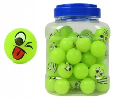 Produktbild von Midex Gummibälle Buźki-2, 60 Stück, 2,7 cm
