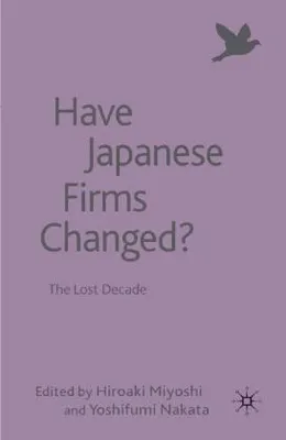 Obrázok produktu pre Have Japanese Firms Changed?