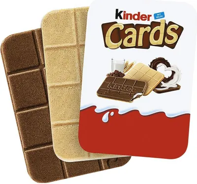 Produktbild von 2 x Ferrero Kinder - Kinder Cards - 128g