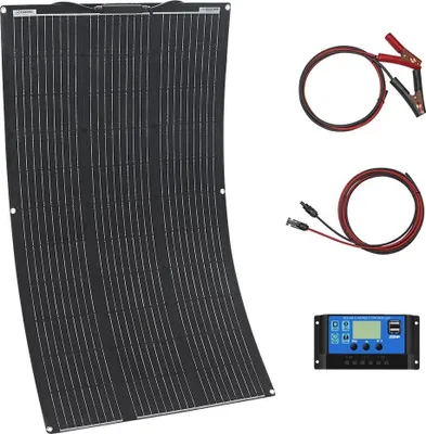 Obrázek produktu pro Solární panel, přenosný, efektivní řešení napájení, sada ETFE 100W