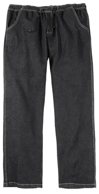 Produktbild von Abraxas Schlupf-Stretchjeans Übergröße schwarz