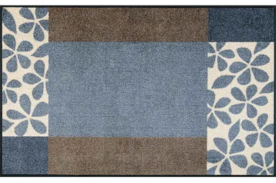 Produktbild von Waschbarer Türmatte Florita Grau - Kleen-Tex Wash+Dry Design, 40x60 cm Waschbarer Türmatte Florita Grau - Kleen-Tex Wash+Dry Design, 40x60 cm
