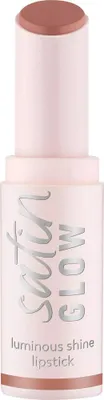 Produktbild von Essence - Satin Glow Lippenstift – Leuchtender Glanz - 01 Whole Latte Love