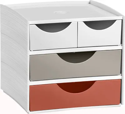 Obrázek produktu pro cep 1032112391 CEP Mini zásuvkový box MyCube Terra Nova, 4 zásuvky, různorodý