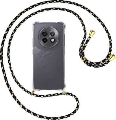 Produktbild von Handykette Backcover-Schutzhülle mit Band (Metall goldfarben) für Realme 13 Plus 5G - camouflage
