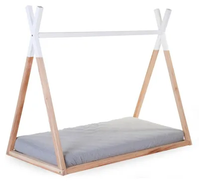 Imagen del producto de Cuna tipi de madera de haya, 70 x 140 cm