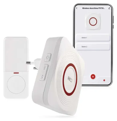 GoSmart Drahtlose Türklingel P5735WS mit WiFi