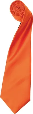 Image de Premier - cravate "Colours" homme/femme unie PC6853 (taille unique) (Terracota)