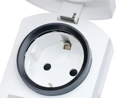 Produktbild von UNITEC Wochenzeitschaltuhr Mini, digital, für Außenbereich, weiß