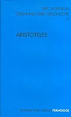 Produktbild von Ordnung und Geschichte / Aristoteles
