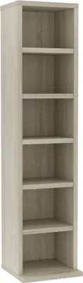 Produktbild von vidaXL CD-Schrank Sonoma-Eiche 21x20x88 cm Holzwerkstoff