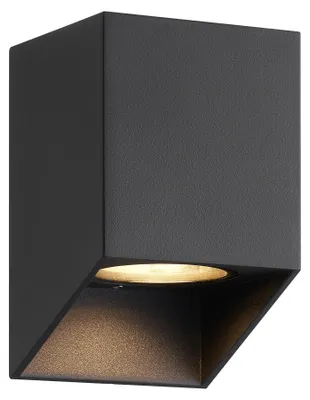 Produktbild von Nordlux - Wandleuchte Nico - Schwarz - 8x8x12 cm