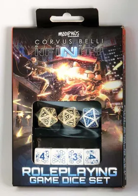 Produktbild von Infinity RPG Dice Set Haqqislam - Würfel for das Tabletop-Rollenspiel - Enlisch - ENG Edition
