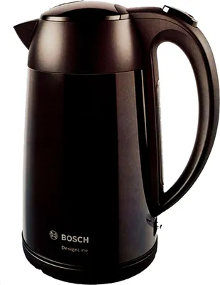 Produktbild von Bosch DesignLine Wasserkocher TWK3P423, 1,7 Liter, Tassenanzeige, 2.400 W, schwarz (TWK3P423)