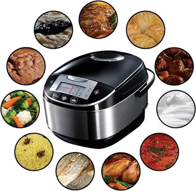 Image de Multicooking - Cuiseur à riz - Mijotateur - Vapeur - Autocuiseur - Multiples fonctions - Cocotte-minute