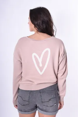 Produktbild von Kleinigkeit Wollma Hearteck Damen, rosa, L