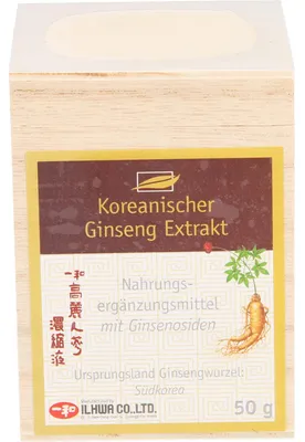 Obrázok produktu pre Allcura Korejský ženšenový extrakt v prášku, 50 g prášku