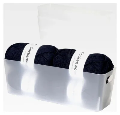 Produktbild von 3 x Ordnungsbox - 10 cm hoch - milchig-transparent - 30x10x10 cm - 2 Liter - Ordnungskorb - Wandregal - Schubladenorganizer - schmaler Korb - Badezimmer